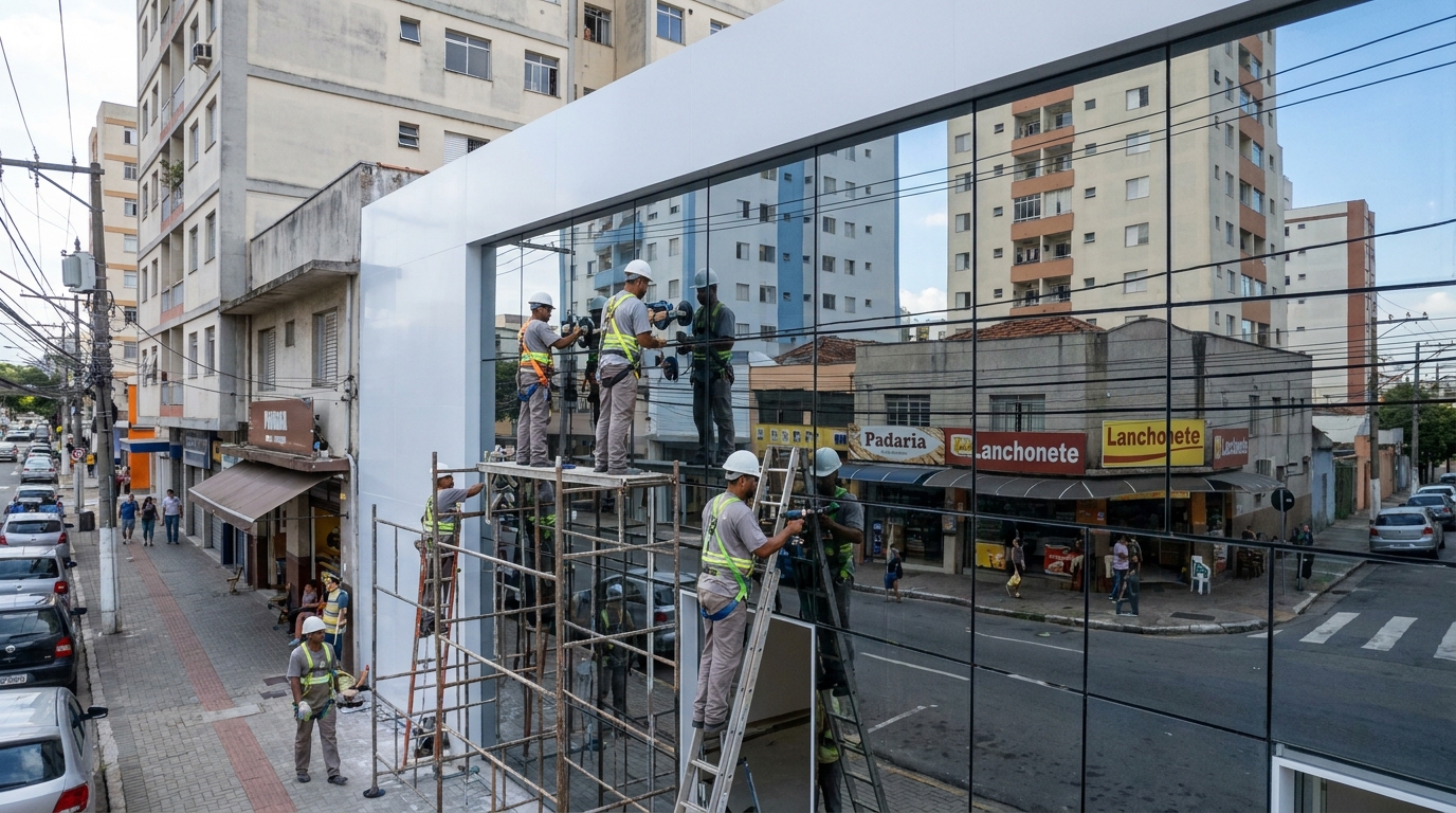 Fechamentos em Vidro em Cascavel‑PR
