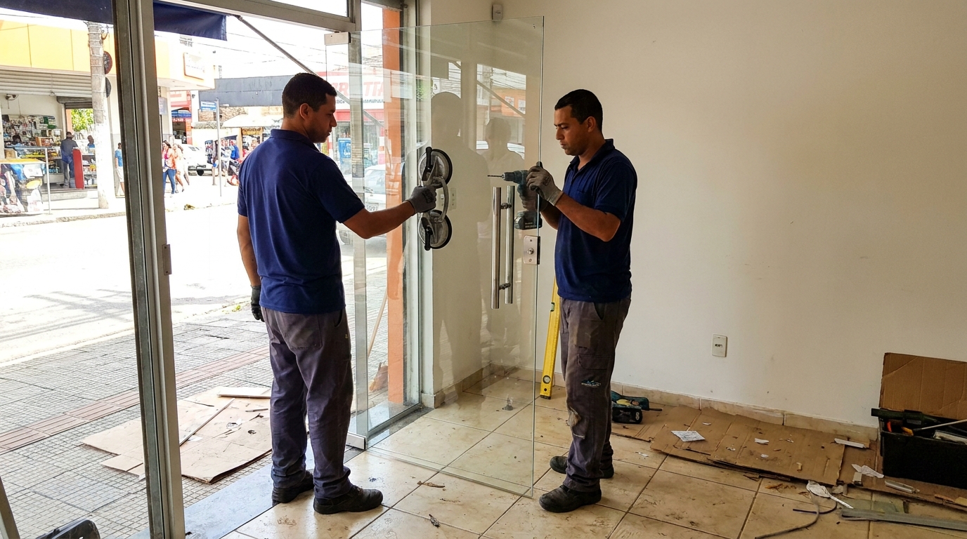 Portas em Vidro em Cascavel‑PR